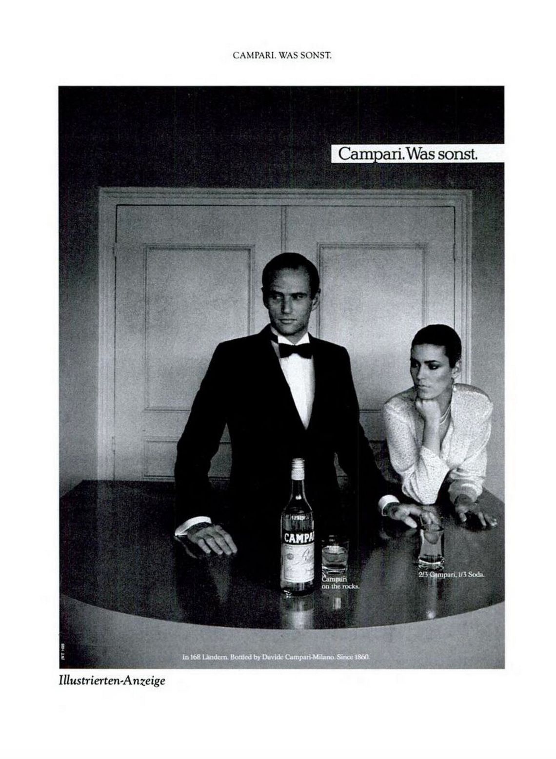 Campari-Kampagne von Reinhard Spieker, ADC-Dokumentation