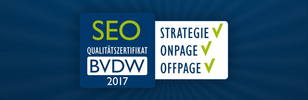 BVDW SEO-Zertifikat