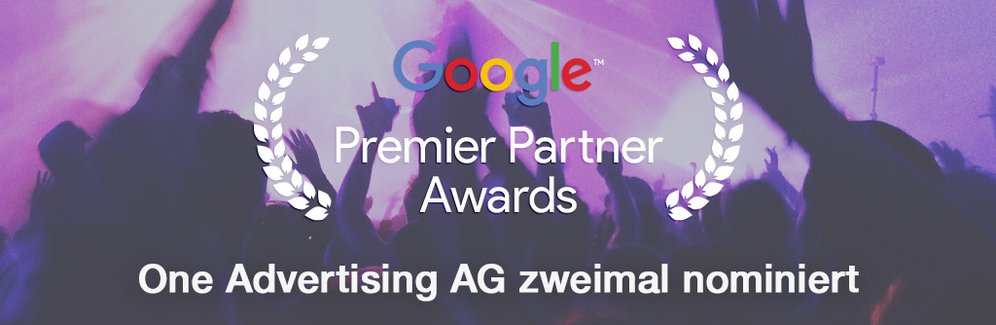 Google Premier Partner Awards 2016 Nominierung