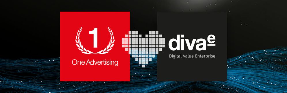 One Advertising wird Teil der diva-e Digital Value Enterprise