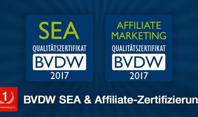 BVDW-Zertifikate SEA + Affiliate