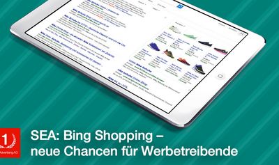 Neue Werbechancen mit Bing Shopping