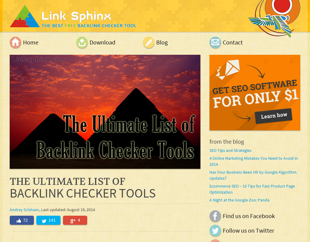 TOP Backlink Checker Tools im Überblick