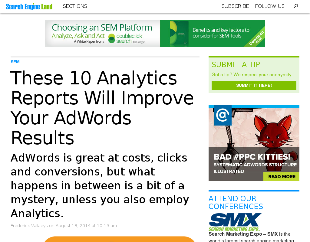 10 google Analytics Report