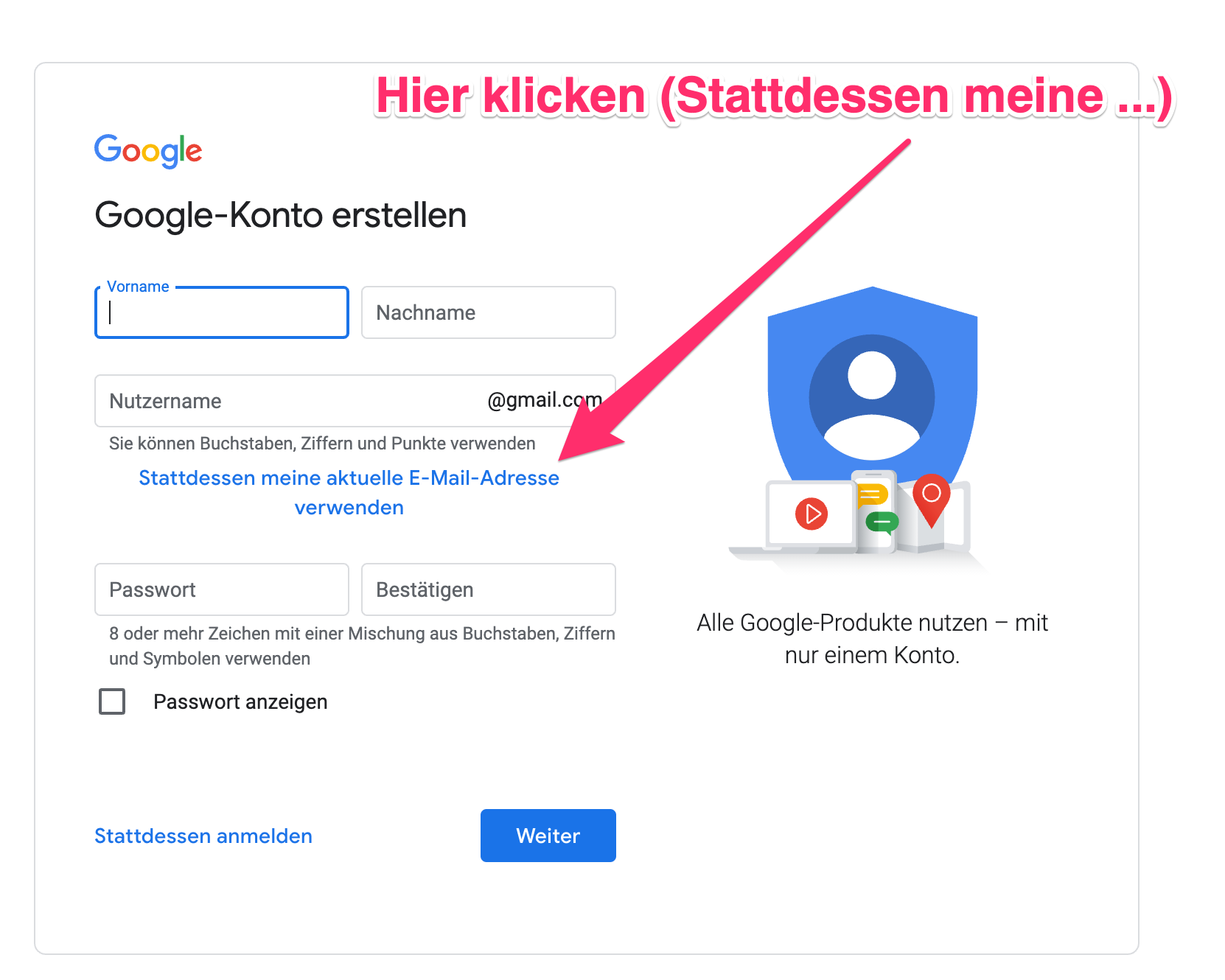 Gmail Anmelden Ohne Passwort